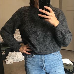 Dark gray sweater